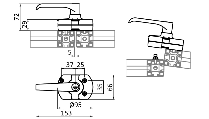 Door Lock (Set) - immagine 2