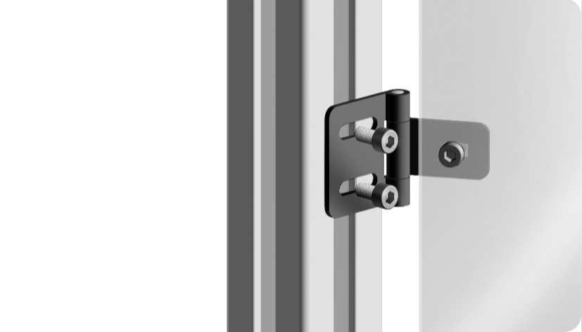 Light Metal Hinge (Set) - immagine 3