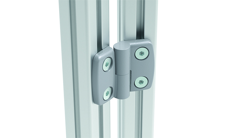 Aluminum Die-cast Combi Hinge 30. Detachable. Alu Color - immagine 3