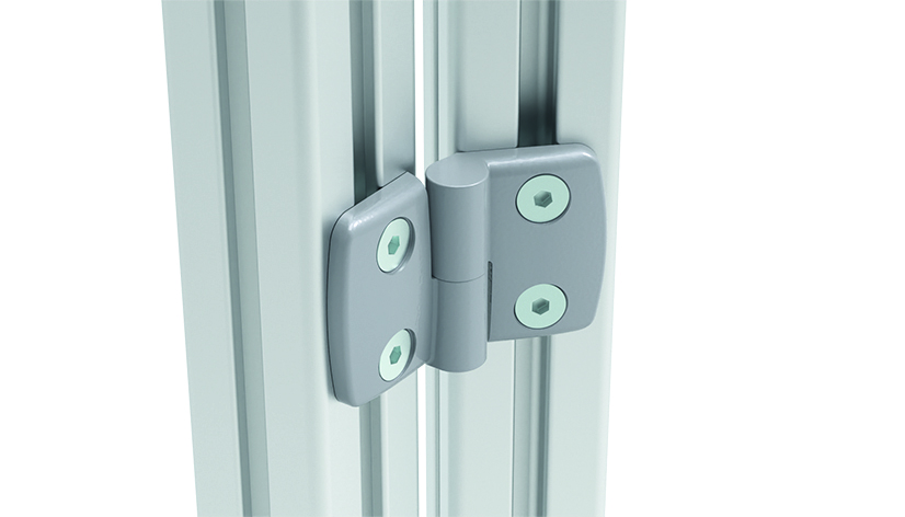 Aluminum Die-cast Combi Hinge 35. Detachable. Alu Color - immagine 3