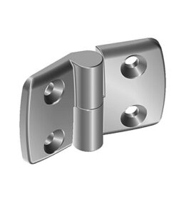 Aluminum Die-cast Combi Hinge 40. Detachable. Alu Color