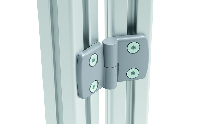 Aluminum Die-cast Combi Hinge 40. Detachable. Alu Color - immagine 3