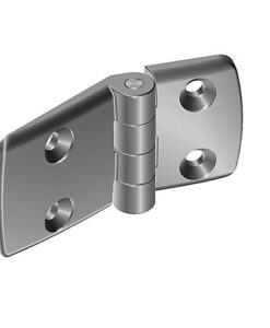 Aluminum Die-cast Combi Hinge 60. Non-detachable. Alu Color
