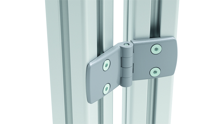 Aluminum Die-cast Combi Hinge 60. Non-detachable. Alu Color - immagine 3