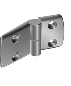 Aluminum Die-cast Combi Hinge 60. Detachable. Alu Color