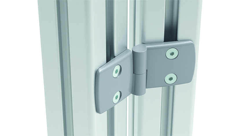 Aluminum Die-cast Combi Hinge 60. Detachable. Alu Color - immagine 3