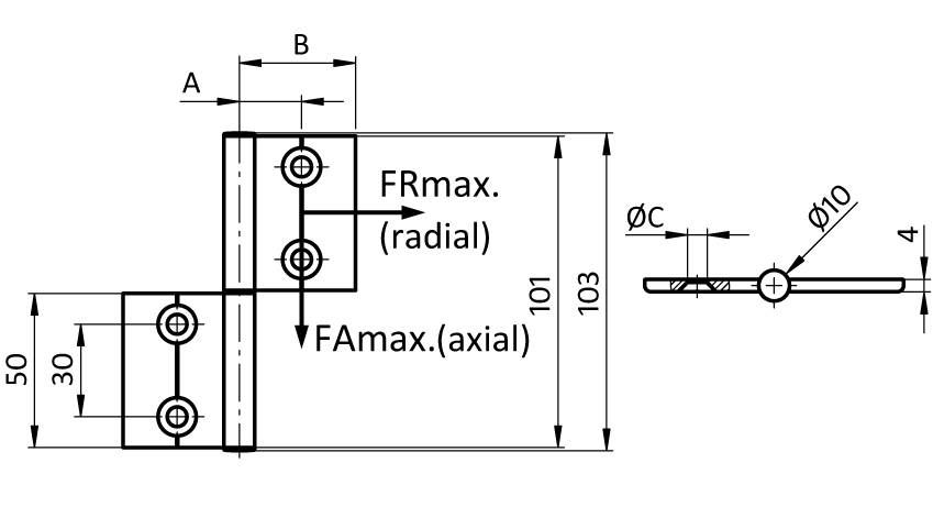 Concealed Hinge Component - immagine 2