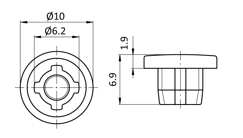 Cover Cap for Concealed and External Hinge Components - immagine 2