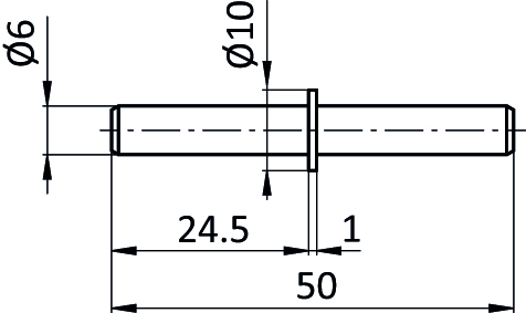 Bolt for Concealed and External Hinge Components - immagine 2