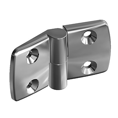 Stainless Steel Combi Hinge 45. Detachable