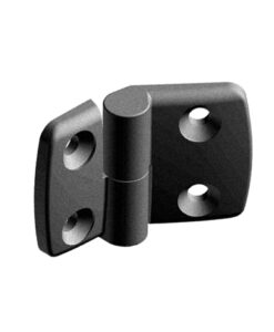 Plastic Combi Hinge 30. Detachable. Black