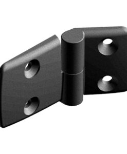 Plastic Combi Hinge 60. Detachable. Black