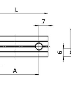 Alternative view of Connecting Strip 50 B. Slot 8
