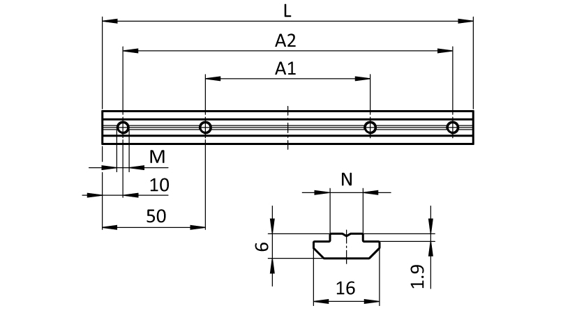 Connecting Strip 180 B. Slot 8 - immagine 2