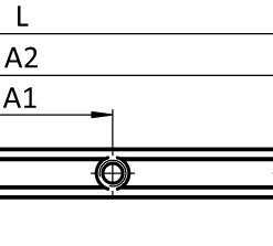 Alternative view of Connecting Strip 180 I. Slot 8