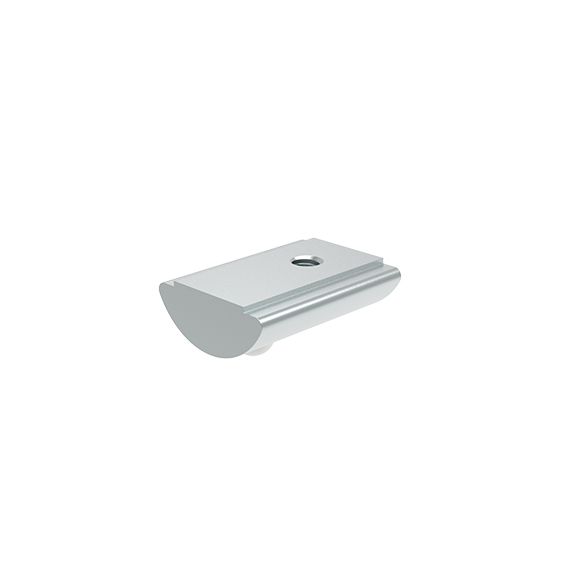 Roll-in T-slot Nut 16.4 x 7.0 mm with Spring Loaded Ball
