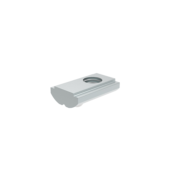 Roll-in T-slot Nut 14.5 x 6.2 mm with Spring Loaded Ball
