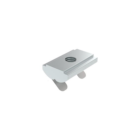 Roll-in T-slot Nut 14.5 x 6.2 mm with Spring Leaf