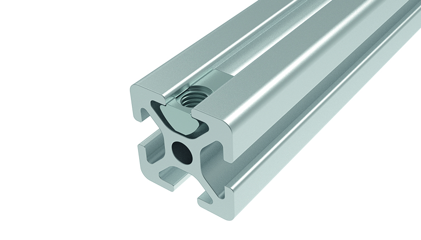 Roll-in T-slot Nut 7.7 x 4.6 mm with Spring Loaded Ball - immagine 3