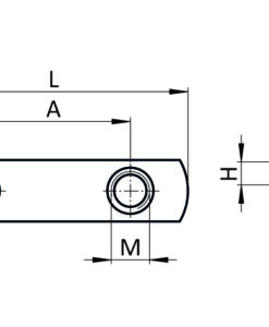 Alternative view of ECO Double T-nut