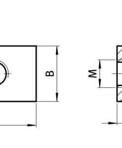 Alternative view of Threaded Plate