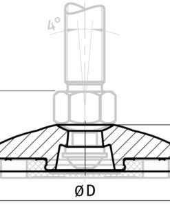 Alternative view of Base PA for Pivot Feet