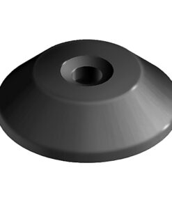 Trapezoid Base for Pivot Feet. Black