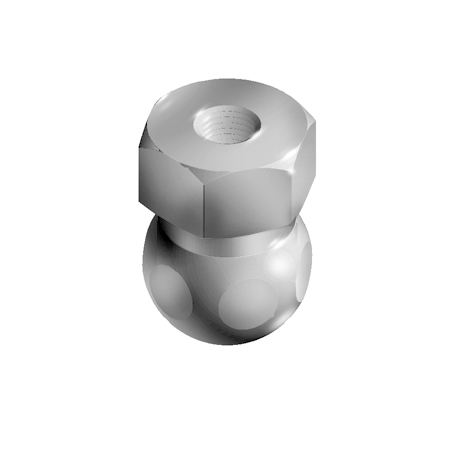 Ball Joint SS with Female Thread for Swivel Feet. Ball Joint 15