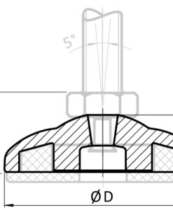 Alternative view of Base SS for ECO Feet