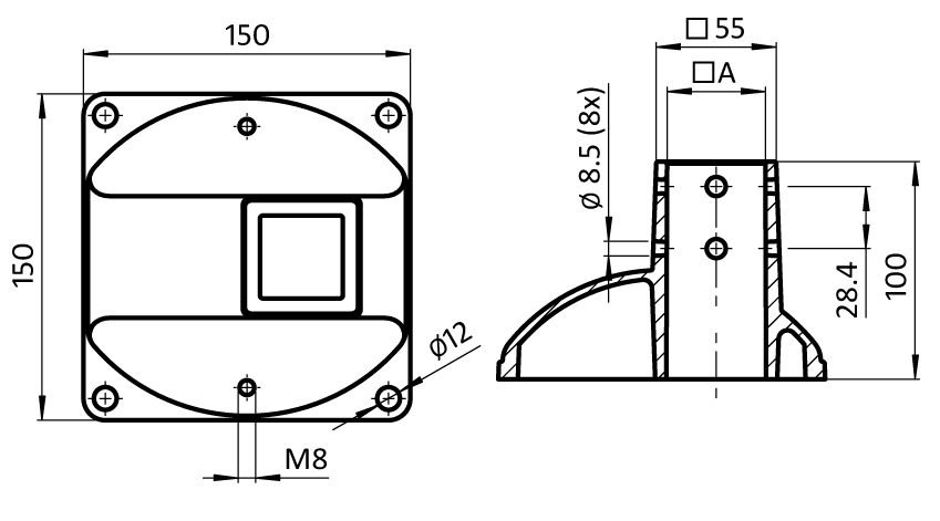 Floor Mount Base - immagine 2
