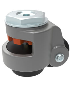 Leveling Caster with Bolt Hole Thread (Set)