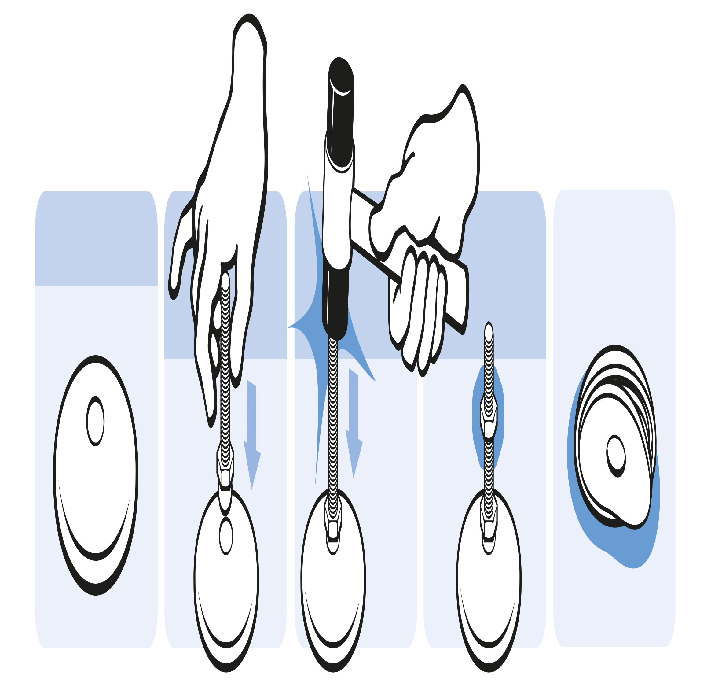 Base PA for Swivel Feet. Ball Joint 10 - immagine 4