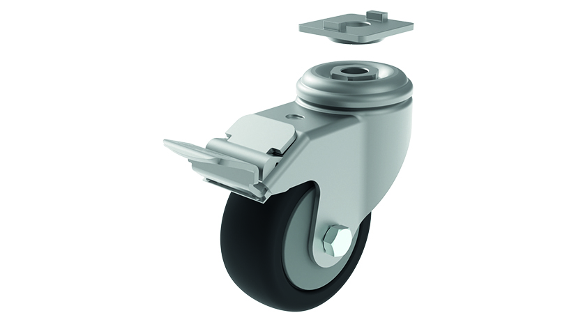 Adapter Plate for Swivel Casters Ø 80 / 100 / 125 - immagine 3