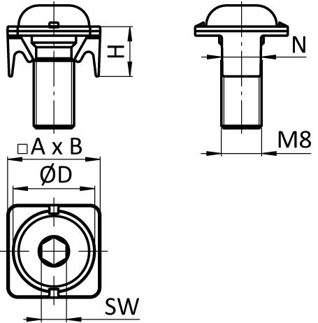Screw Connector I PA (Set) - immagine 2