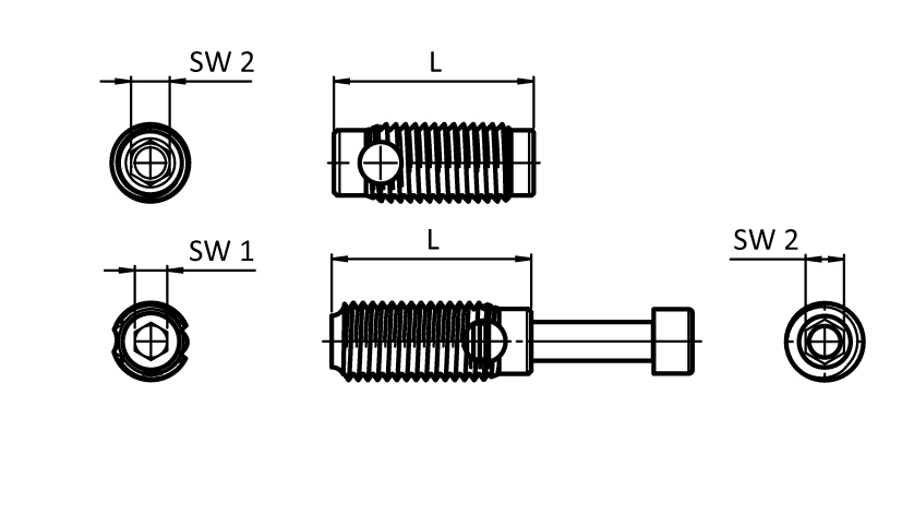 Automatic Butt Connector Stainless Steel - immagine 2
