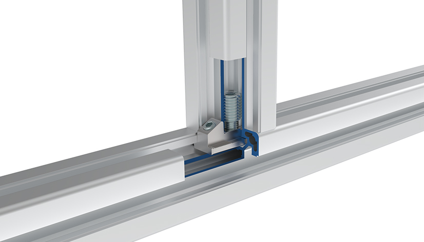 Profile Connector 90° B. Slot 10 (Set) - immagine 3