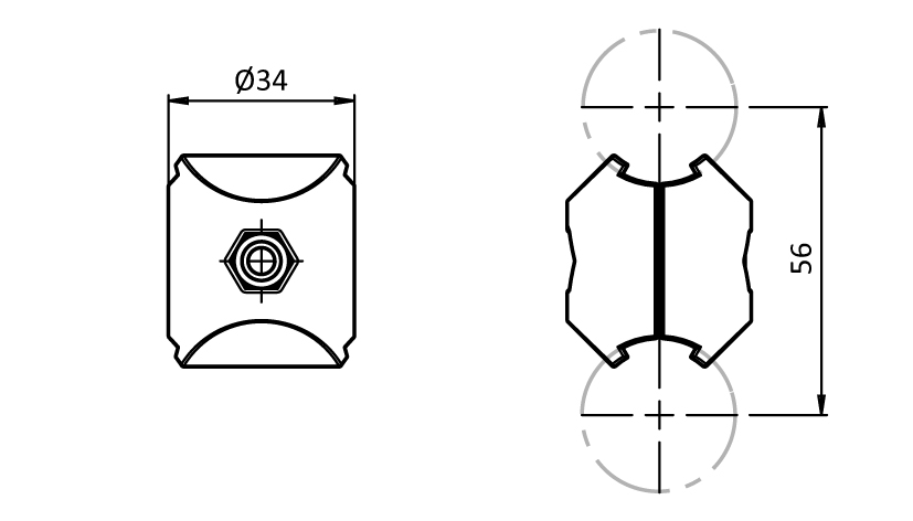 Parallel Connector D28 (Set) - immagine 2