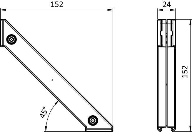 Angle Connector 2D30 (Set) - immagine 2