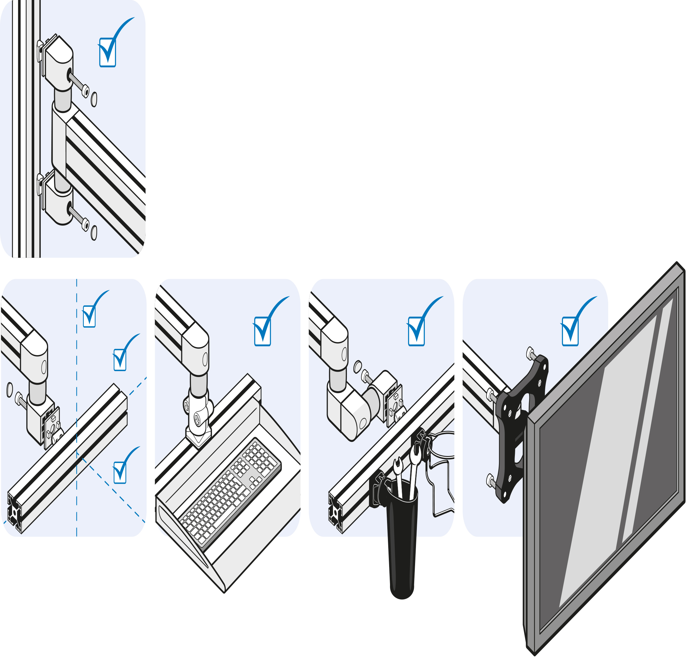 Double System Arm I40H 695 (Set) - immagine 4