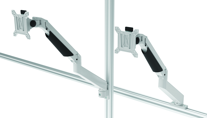 Monitor Support 5-axis. Height Adjustable (Set) - immagine 3