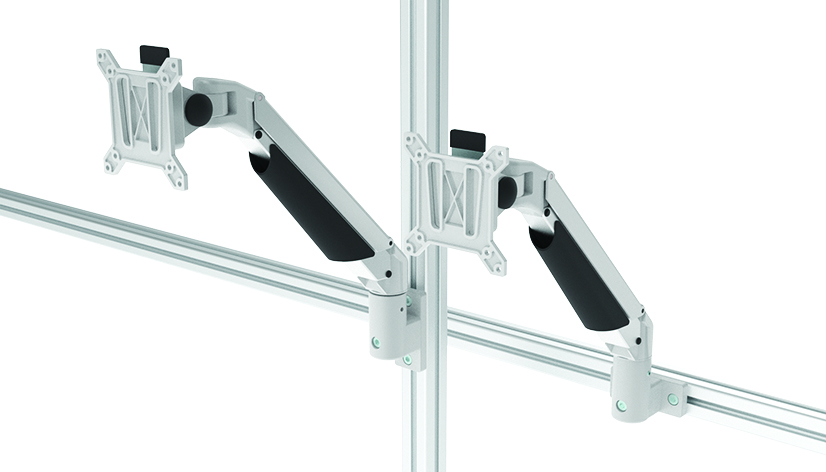 Monitor Support 4-axis. Height Adjustable (Set) - immagine 3