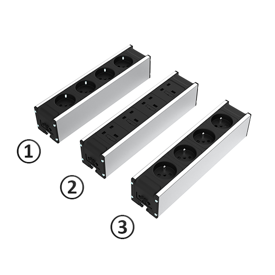 Power Strip Module F Line 264 4x