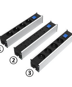 Power Strip Module F Line 317 4x. with Dimmer Button. for Series Connection