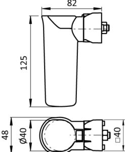 Alternative view of Tool Quiver FX D50 for Profiles 40 / 45. Slot 8 / 10