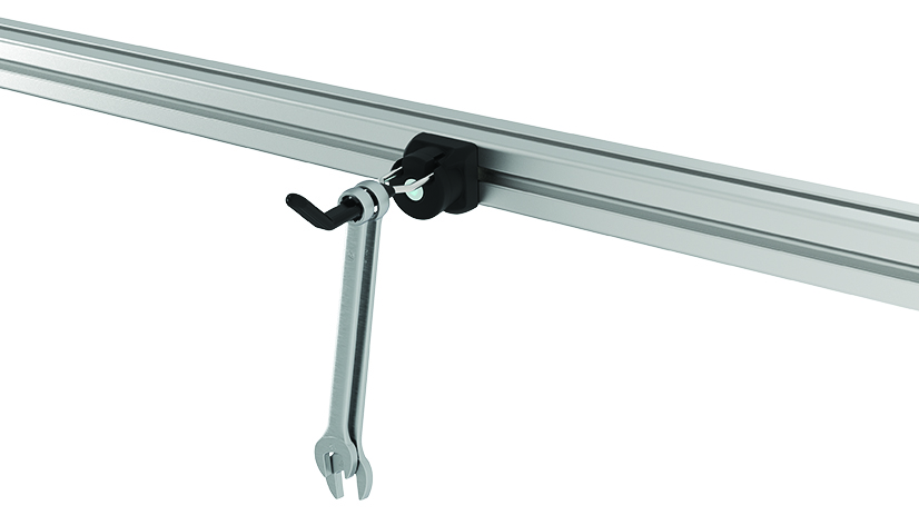 Tool Hook FX 66/27 - 13. Rubberized for Profiles 40 / 45. Slot 8 / 10 - immagine 3
