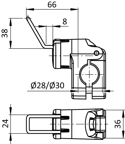 Tool Hook FX 7/38 - 24 for Tubes D28 / D30 - immagine 2