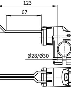 Alternative view of Tool Hook FX 66/27 - 13 for Tubes D28 / D30