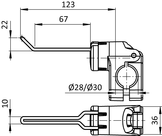 Tool Hook FX 66/27 - 13 for Tubes D28 / D30 - immagine 2