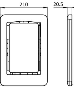 Alternative view of Tablet Mount FRAME