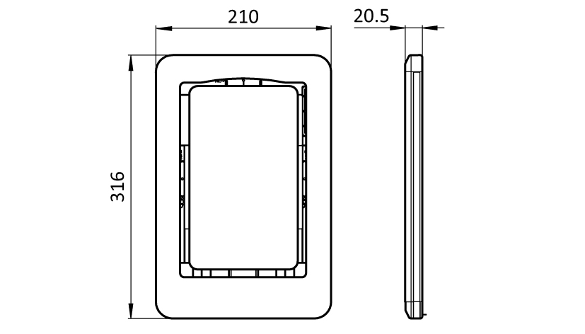Tablet Mount FRAME - immagine 2